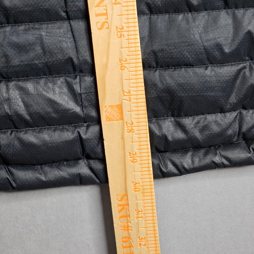 Kathmandu Vest Mens Medium Black Duckdown 500 Fill Full Zip Puffer Pockets - Picture 10 of 13